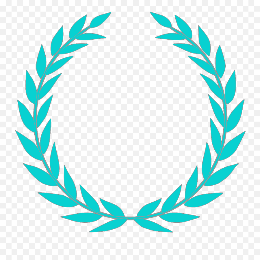 Blue Olive Wreath Svg Clipart Emoji,Heart Wreath Clipart