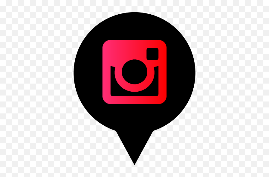 Red Instagram Logo - Dark Red Instagram Logo Emoji,Black Instagram Logo