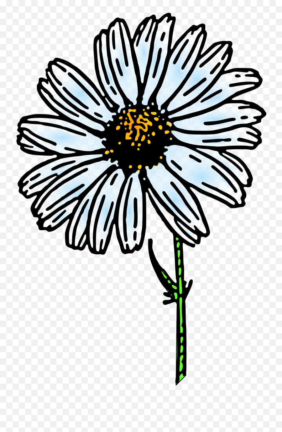 Daisy Clipart Png In This 5 Piece Daisy Svg Clipart And Png Emoji,Daisies Png