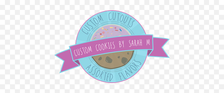 Custom Cookies - Girly Emoji,Cookies Logo