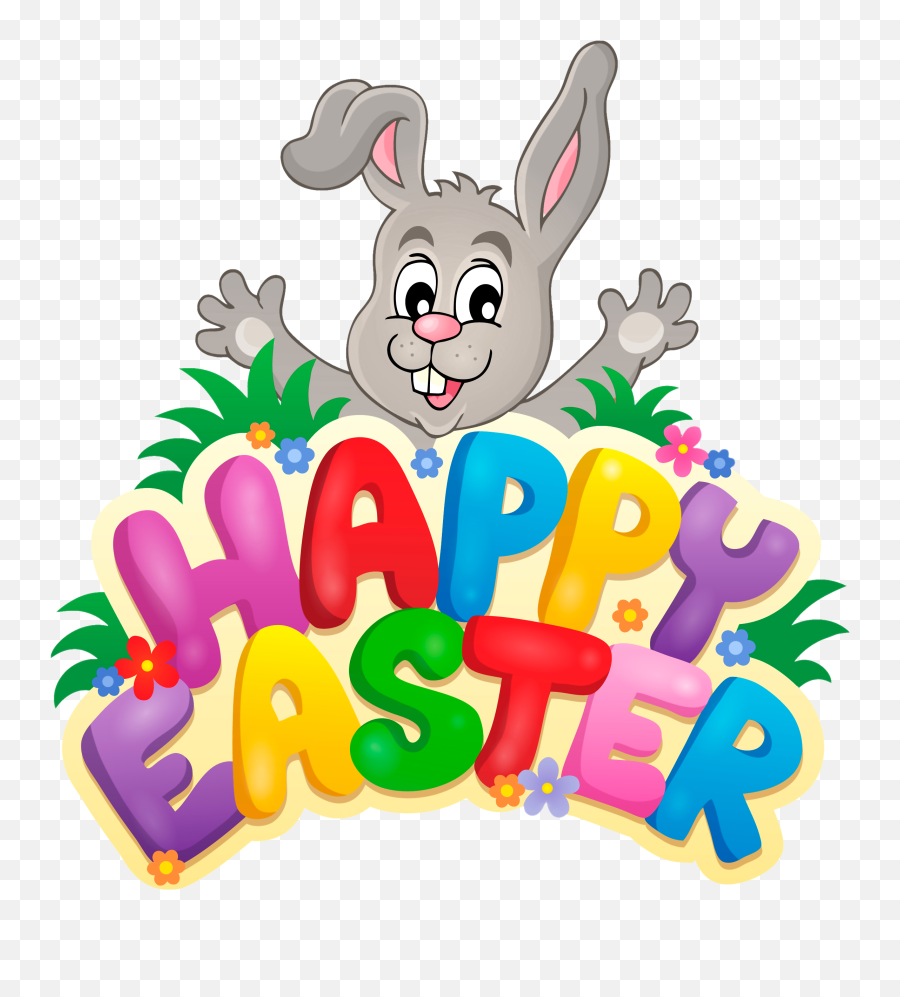 Download Happy Easter Bunny Clipart - Easter Clipart Emoji,Easter Bunny Clipart
