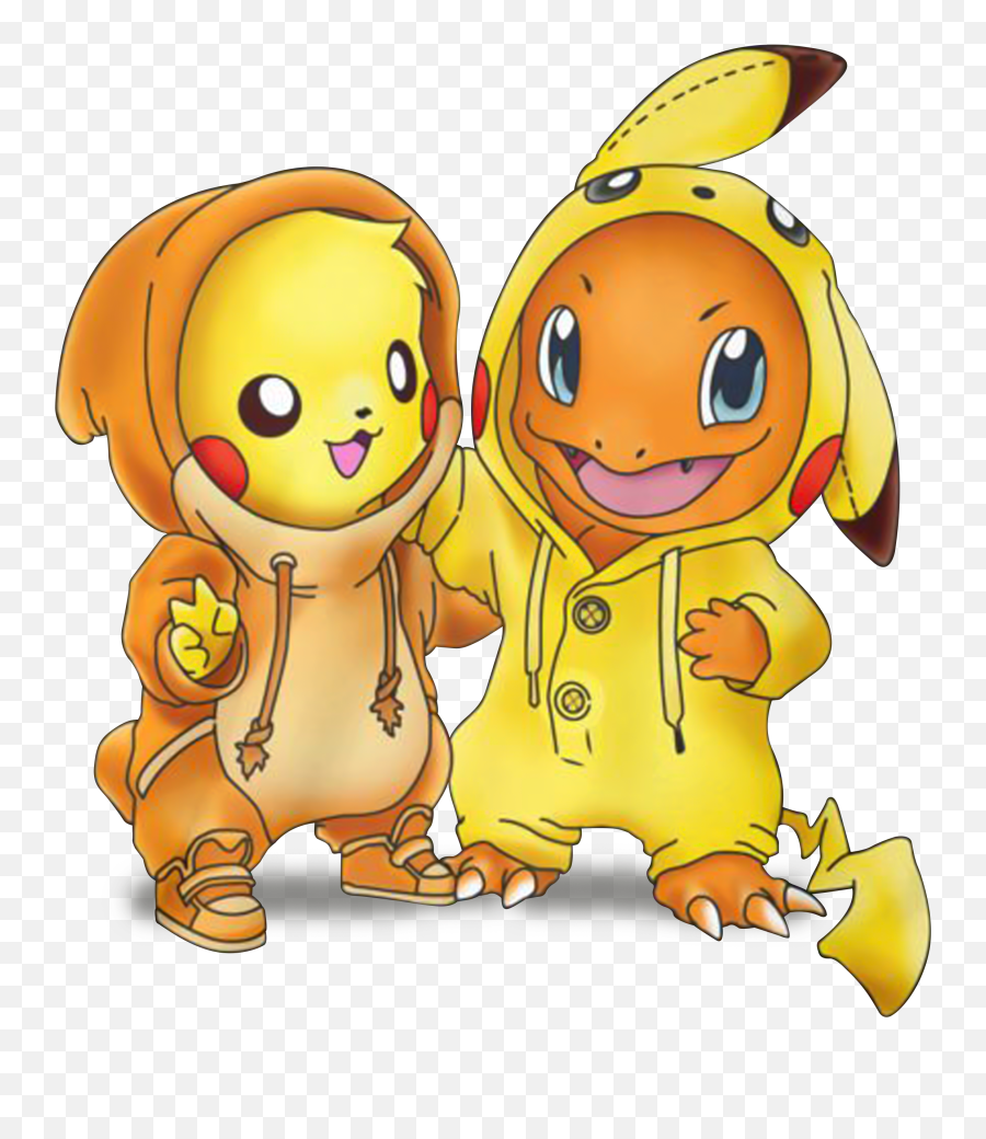 Charmander Png - Pikachu In Charmander Costume Emoji,Charmander Png