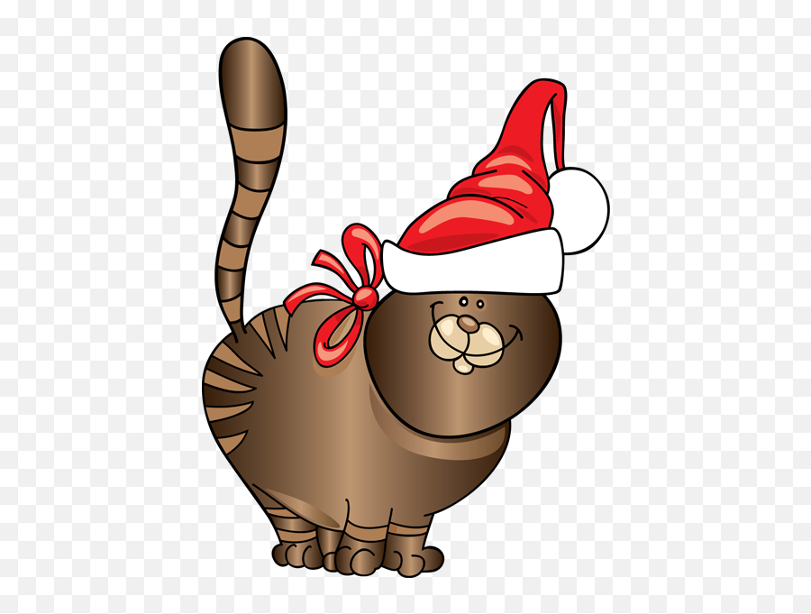 Free Christmas Cat Clipart Download Free Clip Art Free - Clip Art Free Christmas Cat Emoji,Kitty Clipart