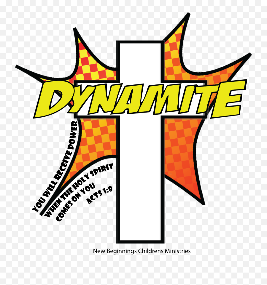 Team Dynamite Logo Design For New Beginnings Church Clipart - Dot Emoji,Church Logo Design