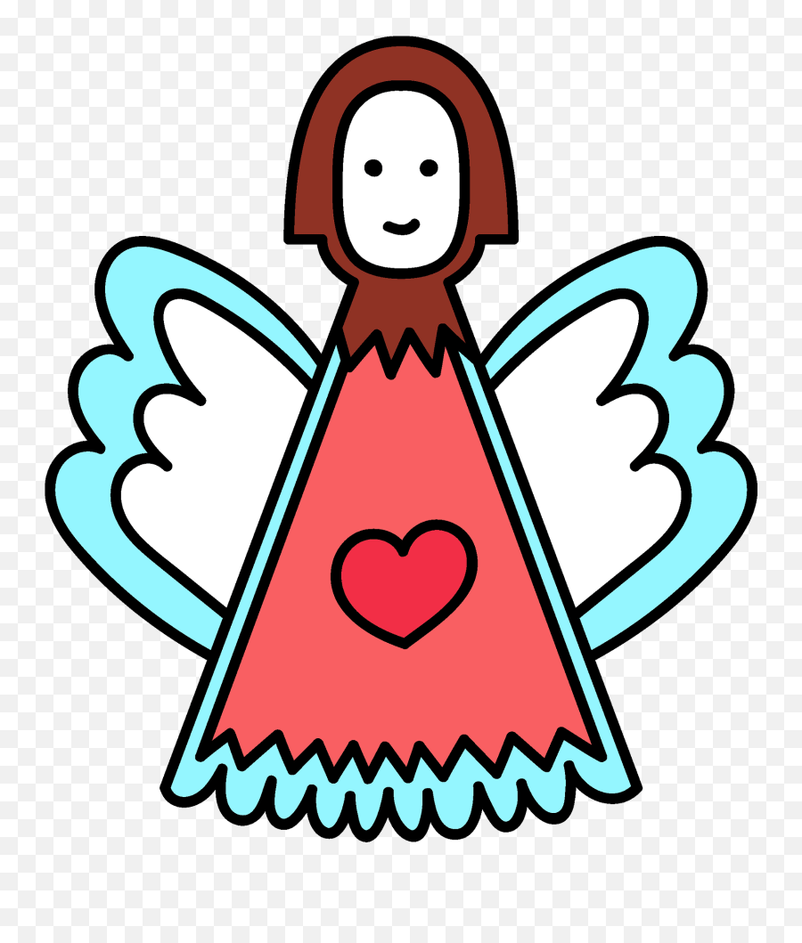 Christmas Angel Clipart Free Download Transparent Png - Fictional Character Emoji,Christmas Angel Clipart