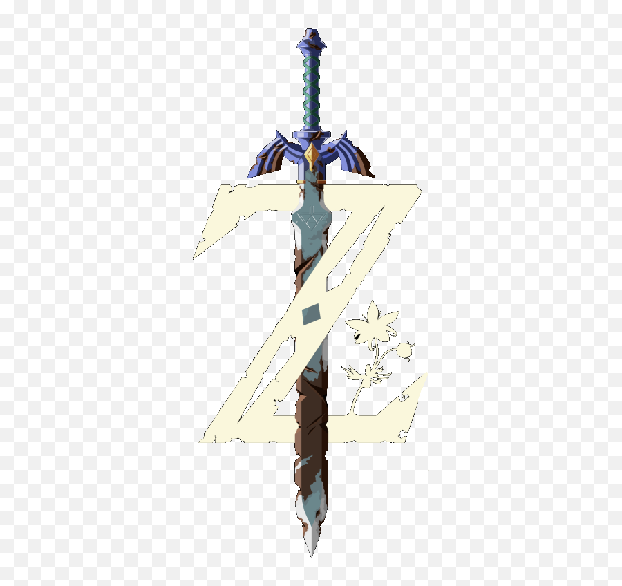 Download Extract The Sword From The Logo - Legend Of Zelda Fictional Character Emoji,Sword Logo