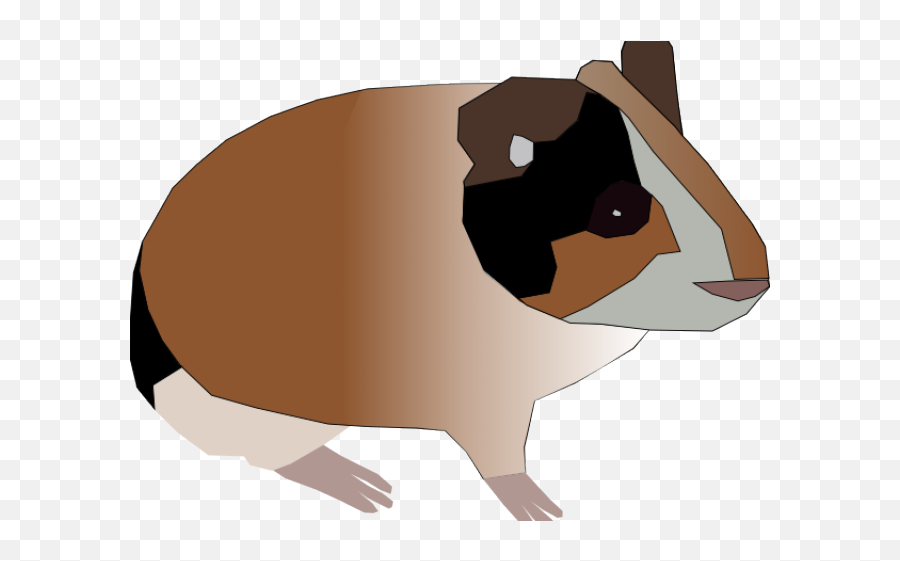 Guinea Pig Clipart Brown - Animal Figure Emoji,Guinea Pig Clipart