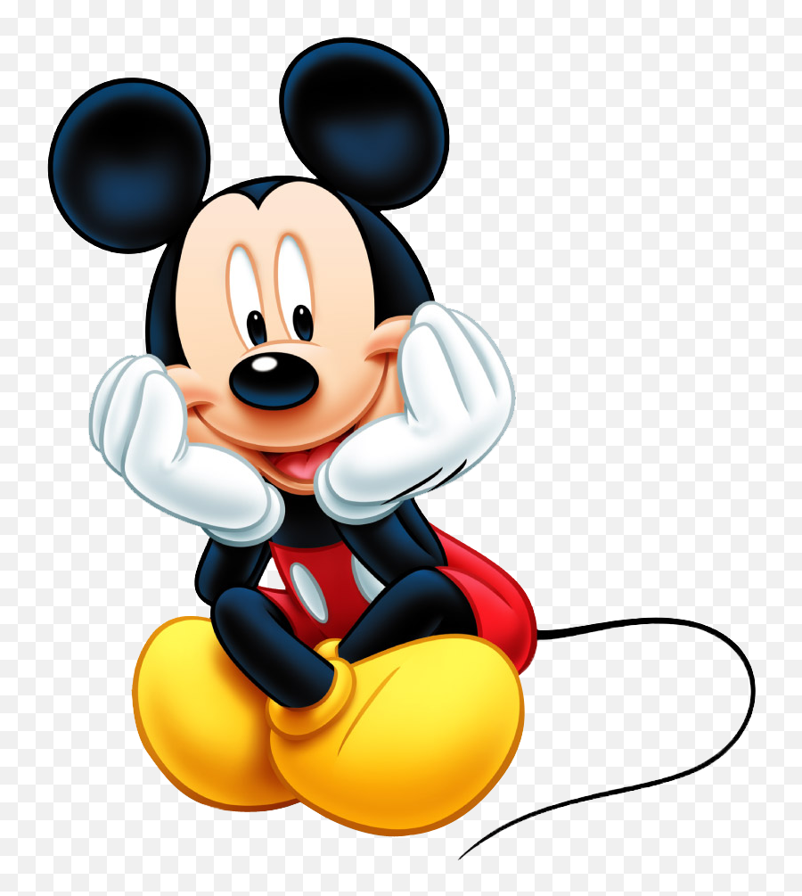 Smiling Mickey Png Image Mickey Mouse Png Mickey Mouse - Topper Happy Birthday Mickey Mouse Emoji,Mouse Png