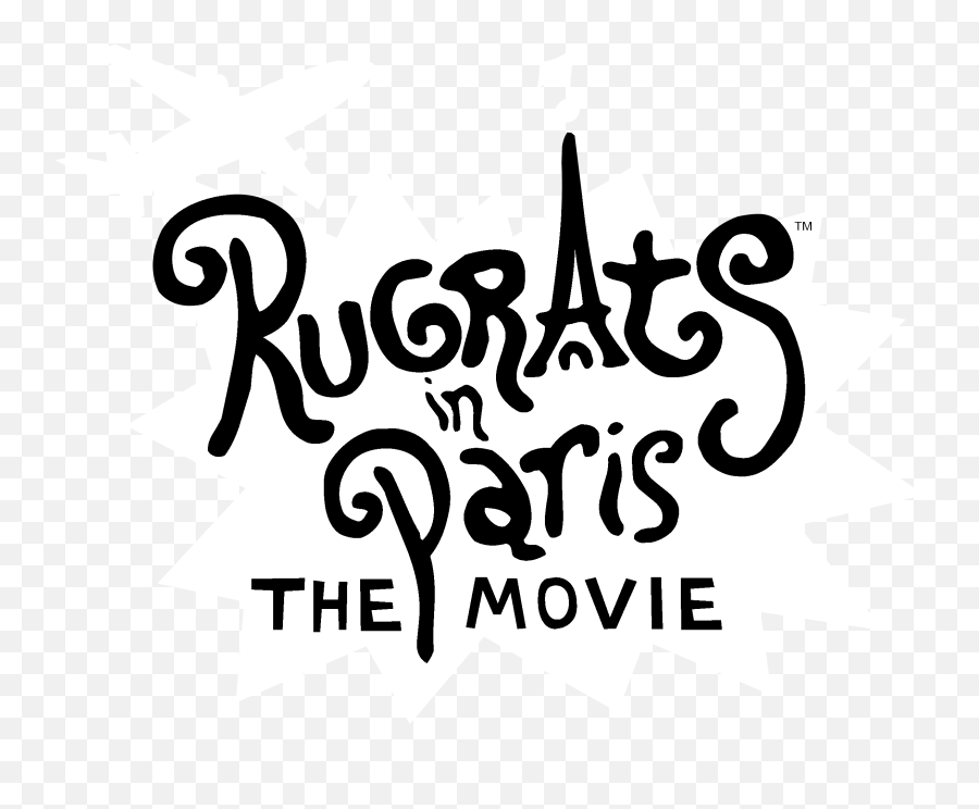Transparent Cartoon - Rugrats In Paris The Movie Emoji,Rugrats Logo