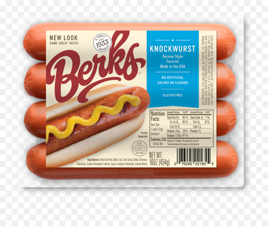 Berks Foods Retail Products Hot Dogs - Dodger Dog Emoji,Transparent Hot Dog