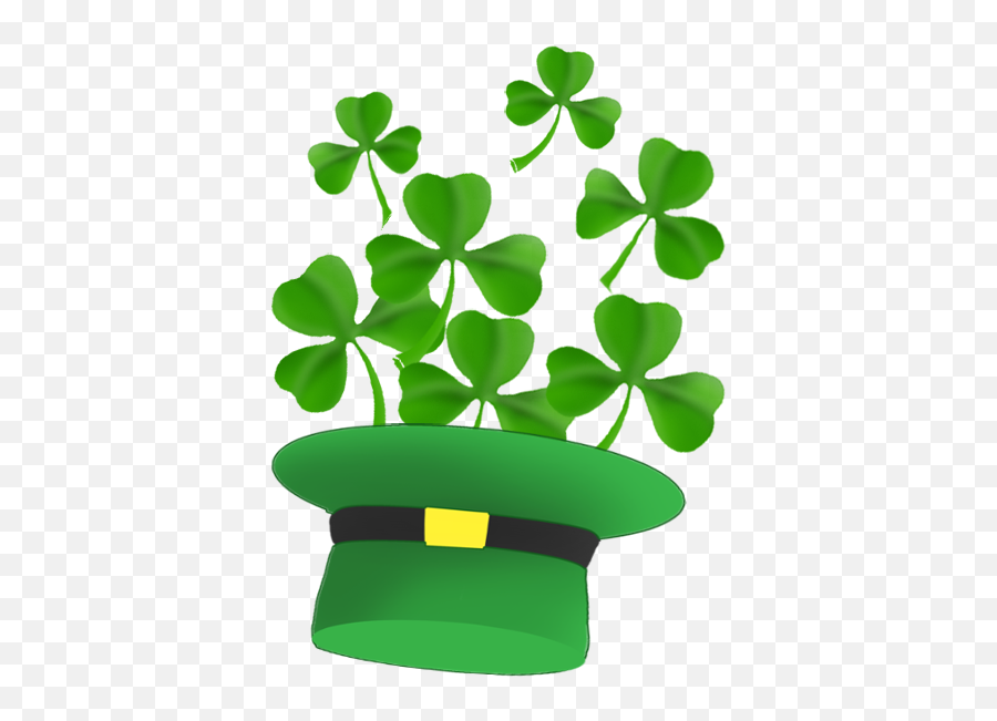 St Patricks Day Graphics Free Vector - Shamrock Clip Art St Day Emoji,St Patricks Day Clipart