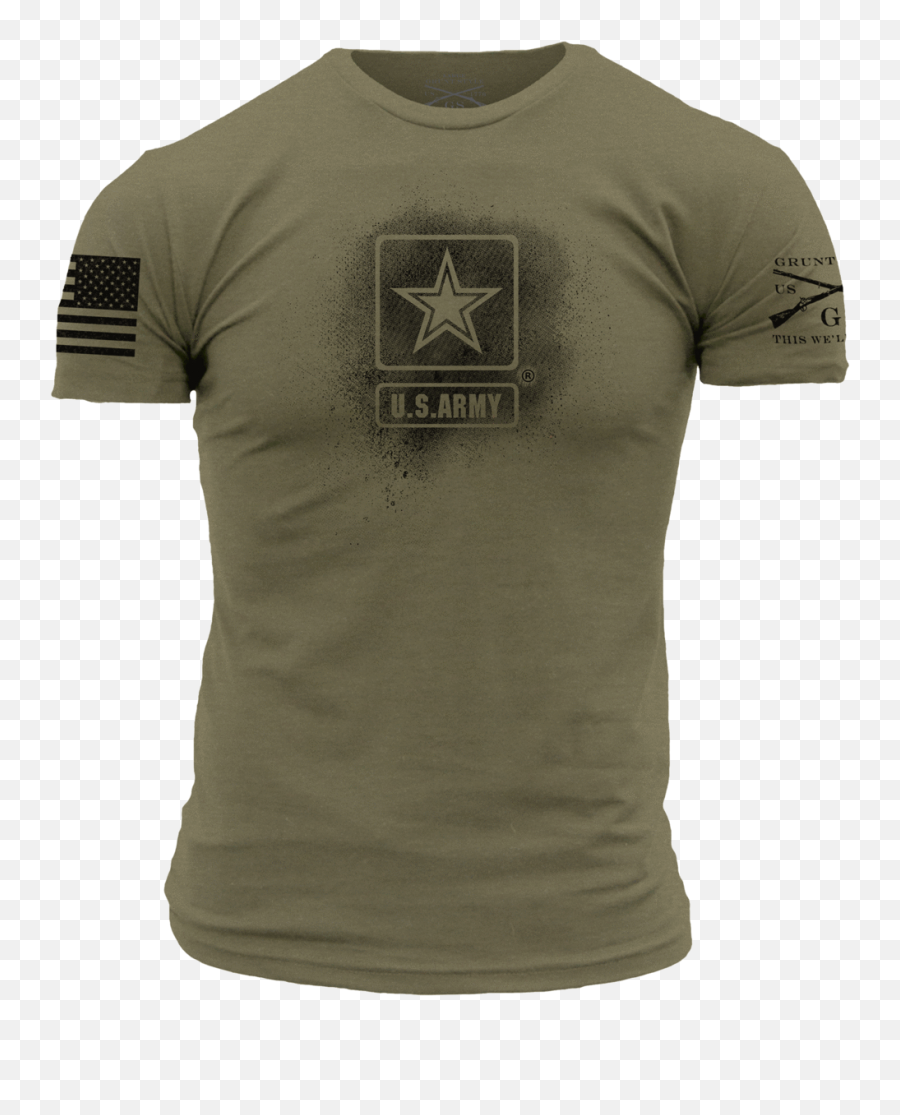 Army - Grunt Style Shirts Emoji,Logo Stencil