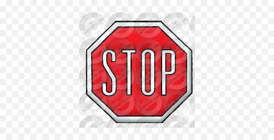 Stop Picture For Classroom Therapy - Stop Sign Emoji,Stop Sign Clipart