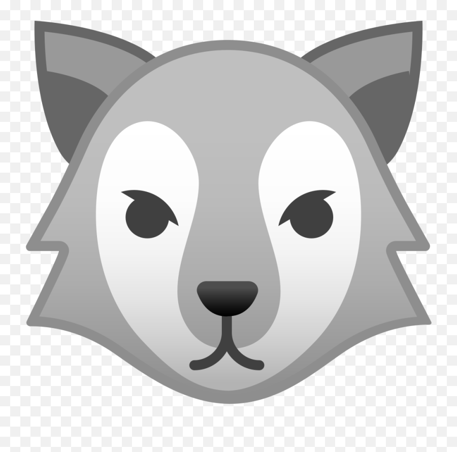 Wolf Face Icon - Wolf Emoji,Wolf Face Png