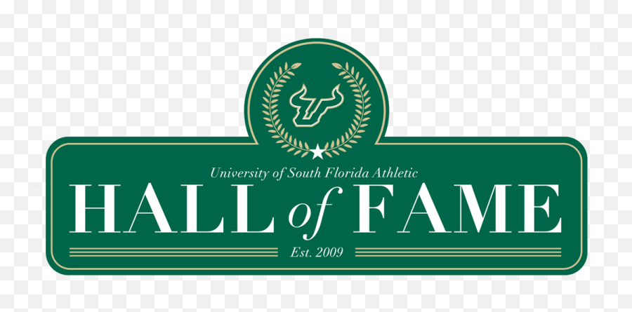 Usf Athletic Hall Of Fame Logo - Horizontal Emoji,Usf Logo