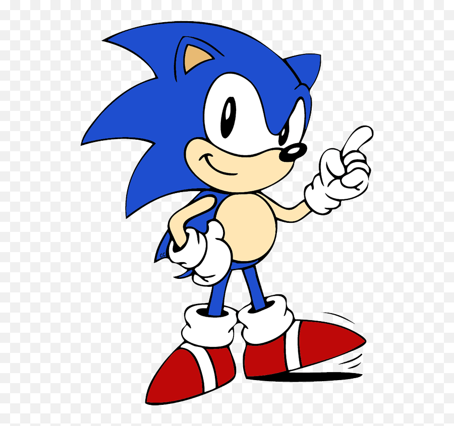 Sonic The Hedgehog Clipart Transparent - Sonic The Hedgehog Clipart Free Emoji,Hedgehog Clipart