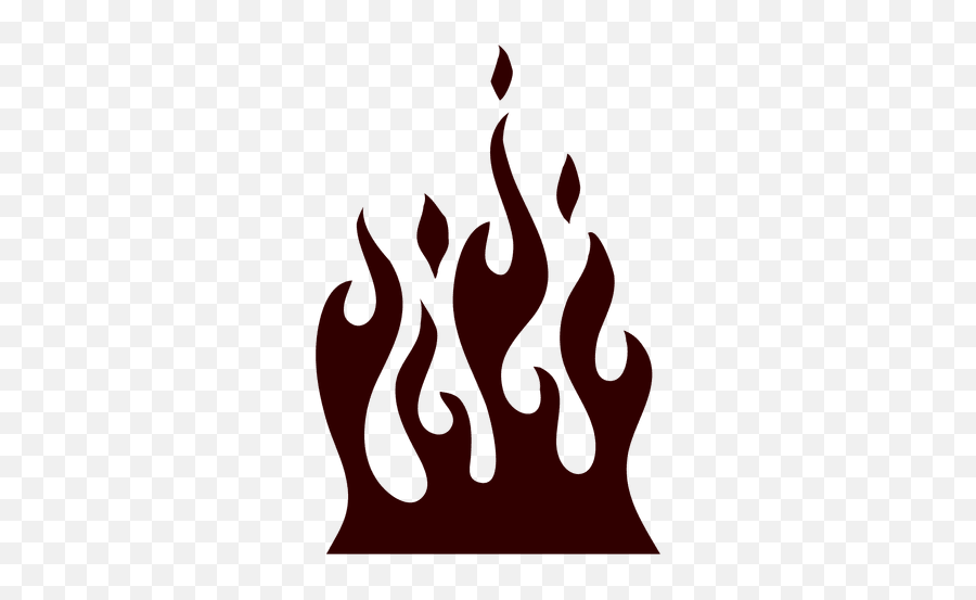 Fire Silhouette Png U0026 Svg Transparent Background To Download Emoji,Flame Vector Png