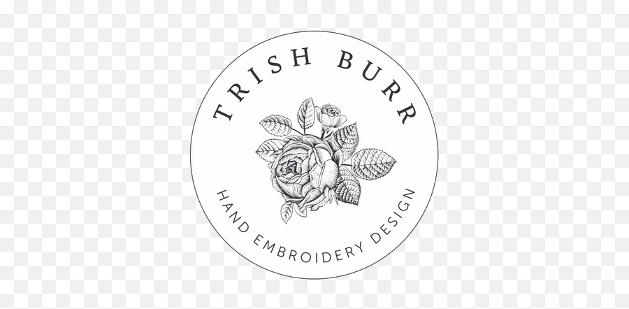 Trish Burr Embroidery Shop Emoji,Embroidery Logo Designs