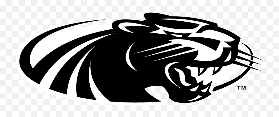 Black And White Panther Logo - Transparent Uw Milwaukee Logo Emoji,Black Panther Logo