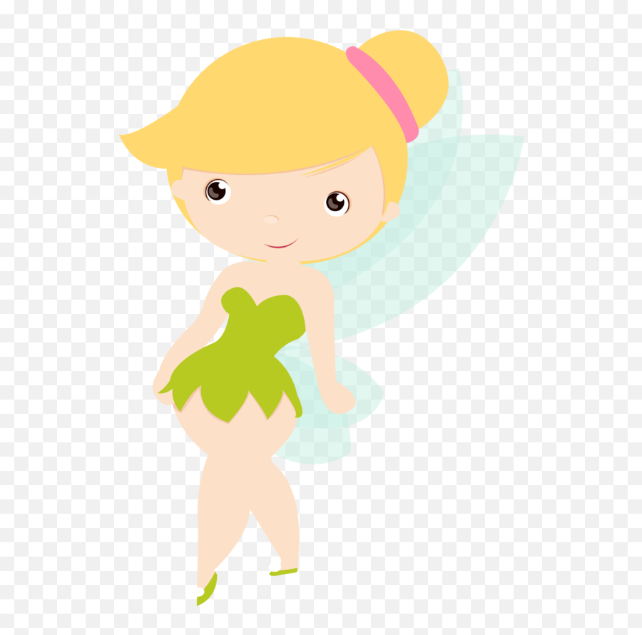 Tinkerbell Clipart Sparkly Tinkerbell - Tinkerbell Bebe Png Emoji,Tinkerbell Clipart