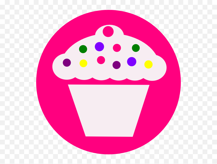 Cupcake Clip Art At Clkercom - Vector Clip Art Online Cupcake Emoji,Cupcakes Clipart