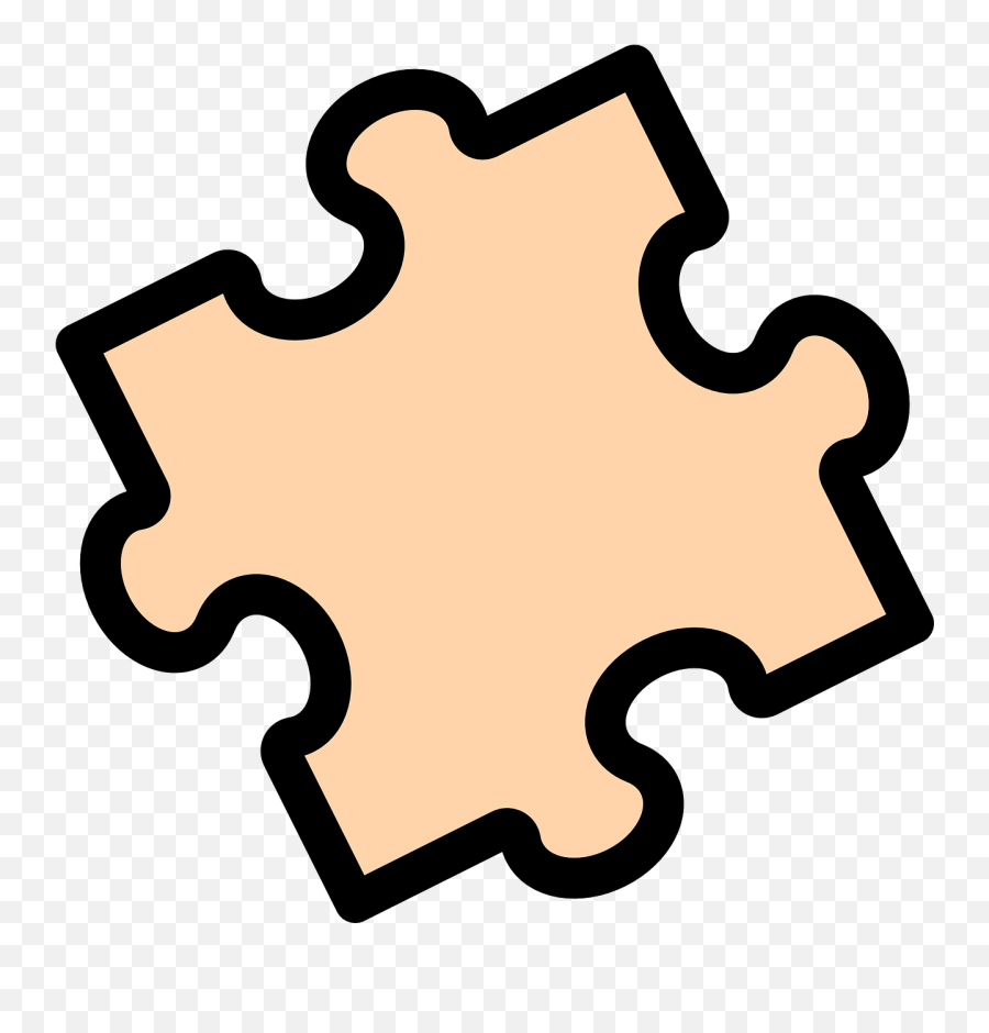 Jigsaw Puzzle Puzzle Piece Png - 2 Puzzle Pieces Clipart Emoji,Puzzle Piece Png