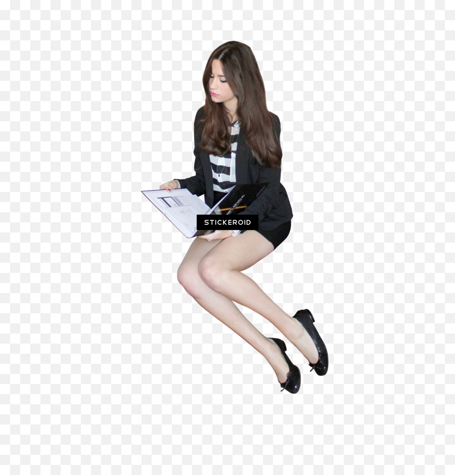 Person Sitting Transparent Background - Sitting Person Transparent Png Emoji,Person Sitting Png