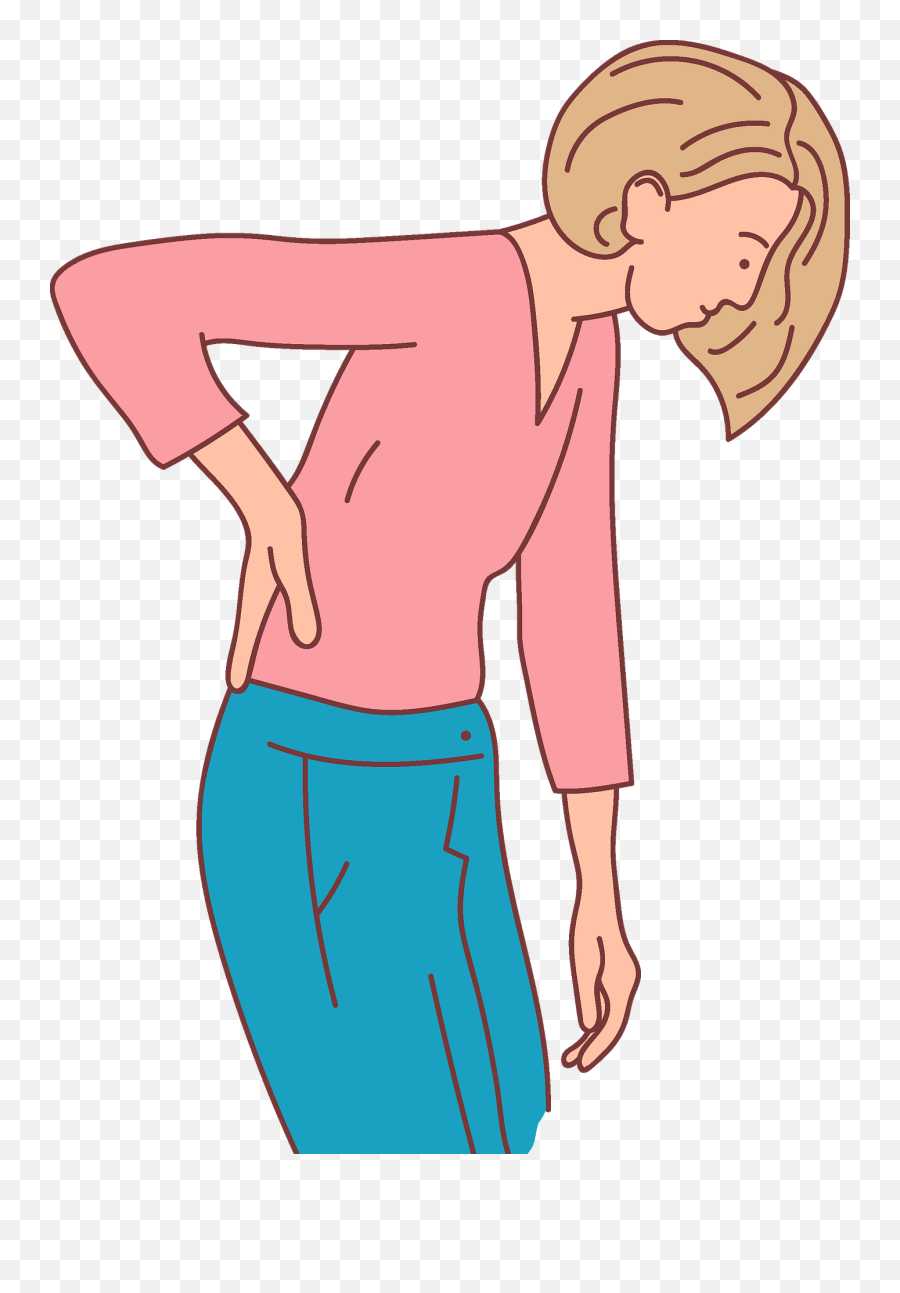 P And B - Back Pain Clipart Png Emoji,Pain Clipart