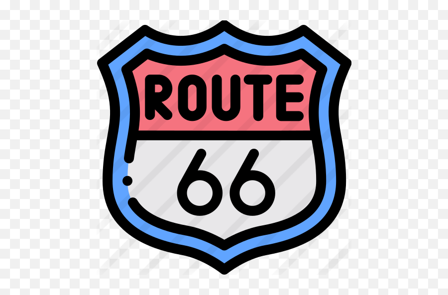 Route 66 - Language Emoji,Route 66 Logo