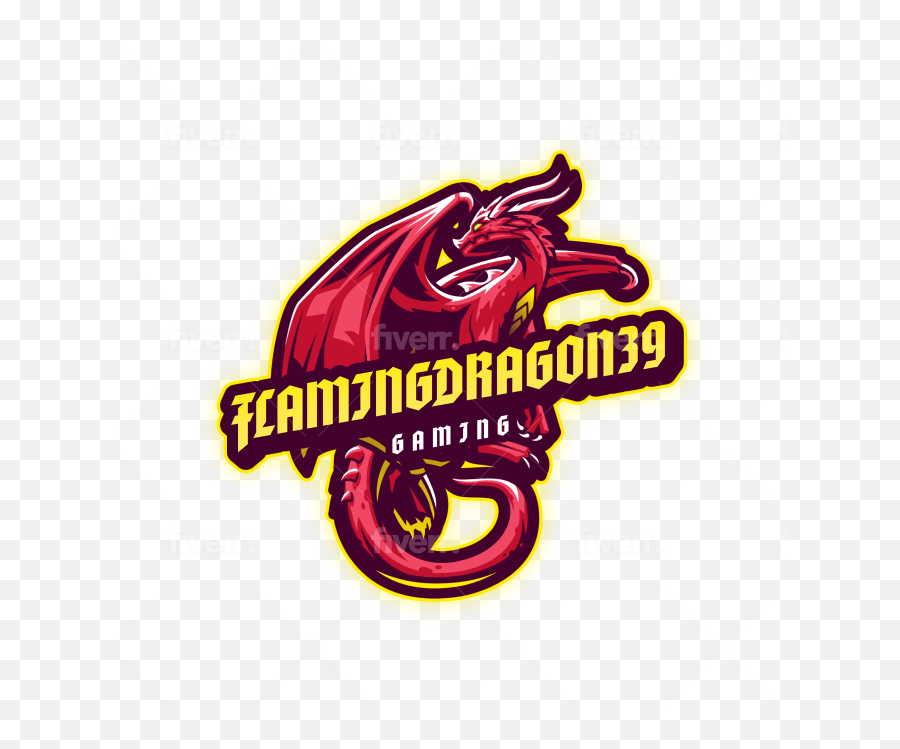 Provide You Gaming Mascot Logo With A Dragon By - Language Emoji,Dragon Logos