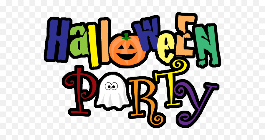 Kids Halloween Party Clipart - Halloween Party Clipart Transparent Emoji,Party Clipart