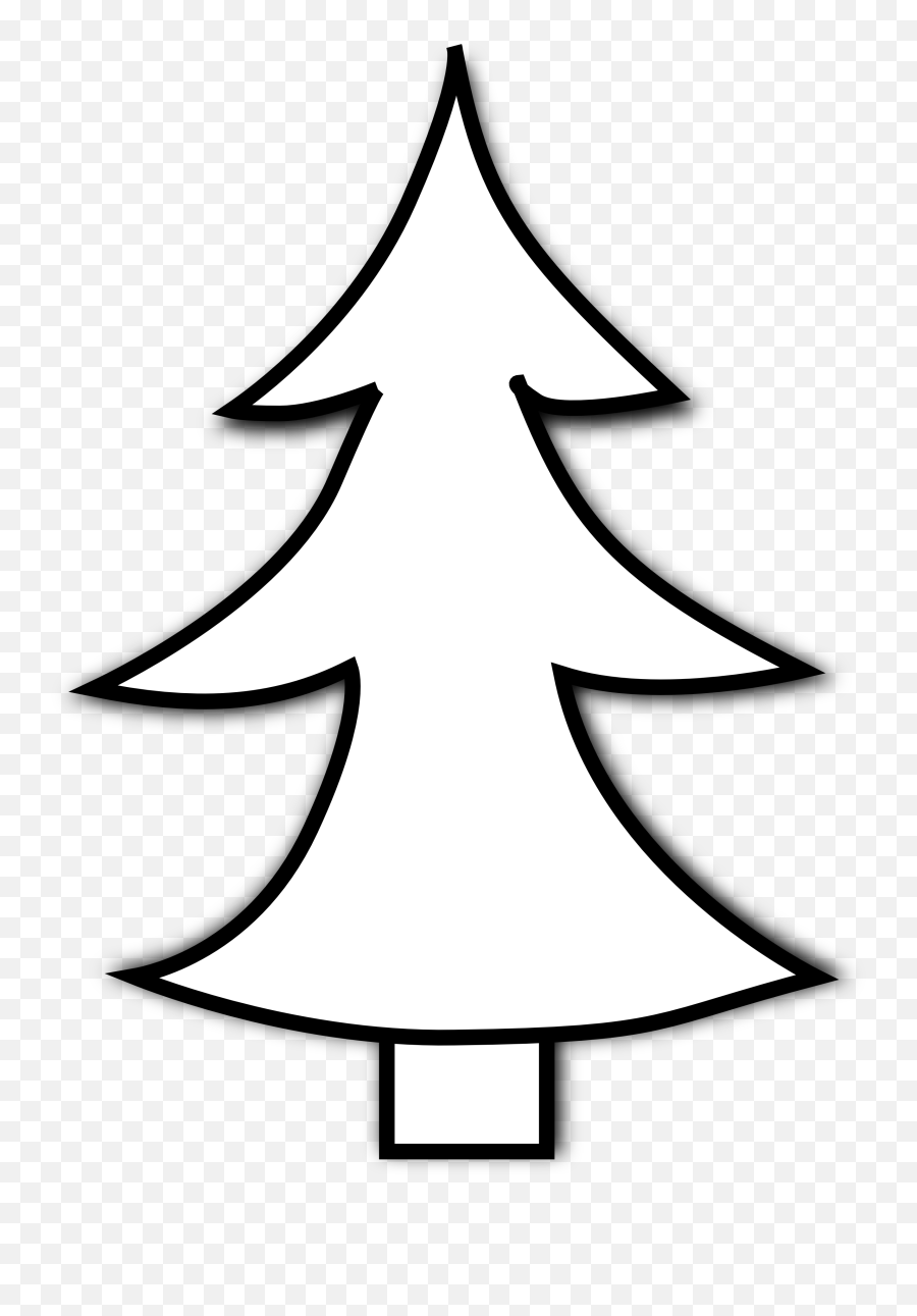 White Christmas Ornament Clipart Black - Outline Christmas Tree Clipart Black And White Emoji,Christmas Ornament Clipart