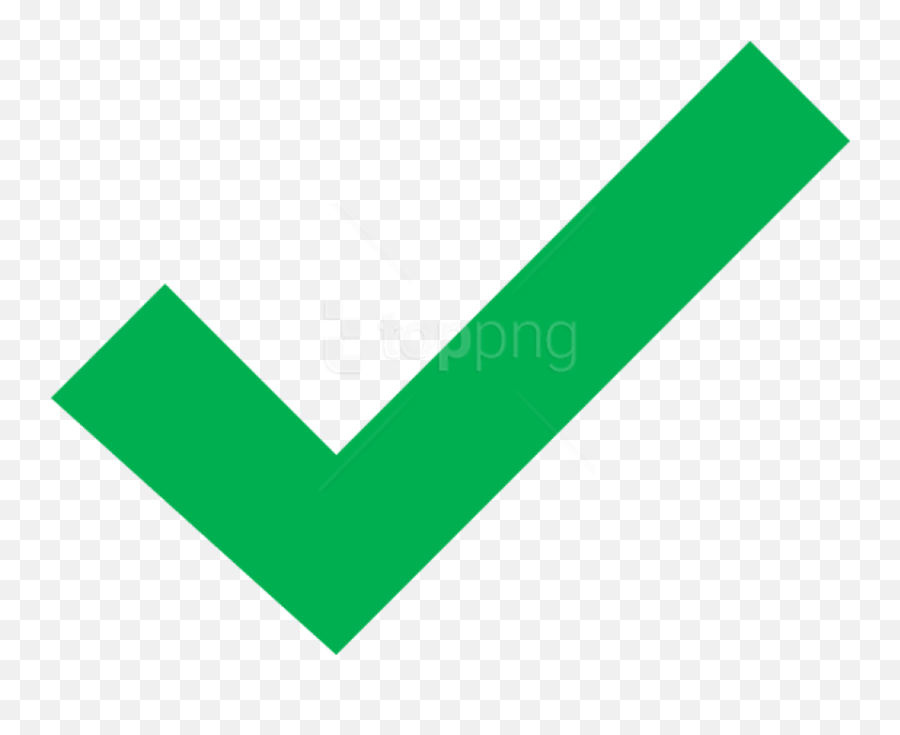 Free Png Check Mark Png Png Image With - Transparent Background Tick Green Emoji,Check Transparent