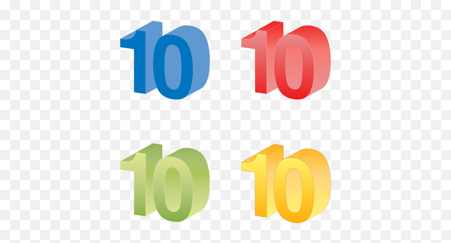 Number 10 Clipart - Clip Art Bay 10 Emoji,10 Clipart