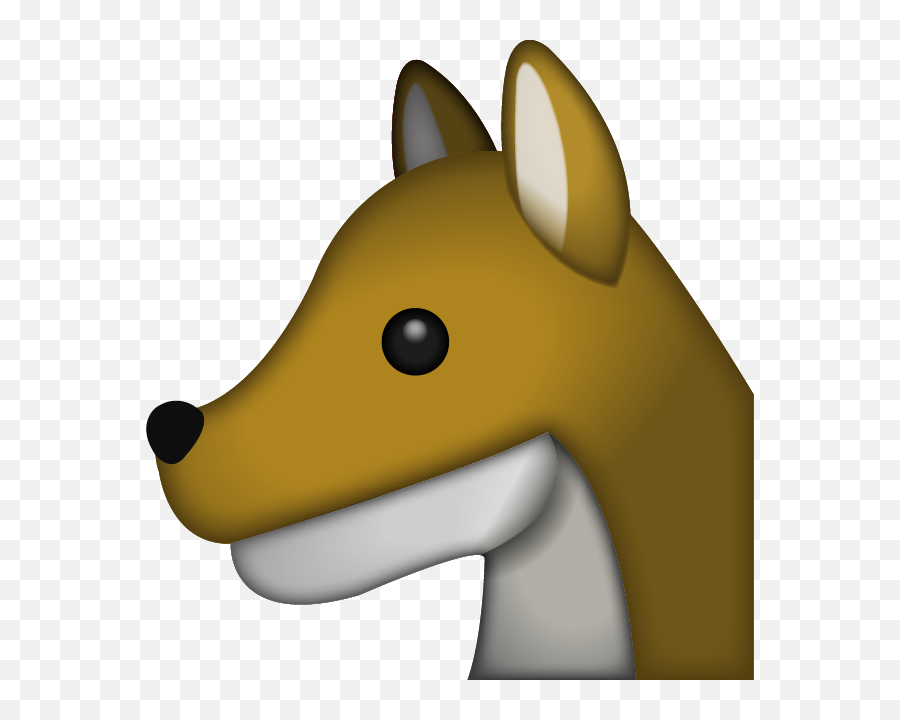 Download Wolf Emoji Image In Png - Emoji Wolf,Wolf Face Png
