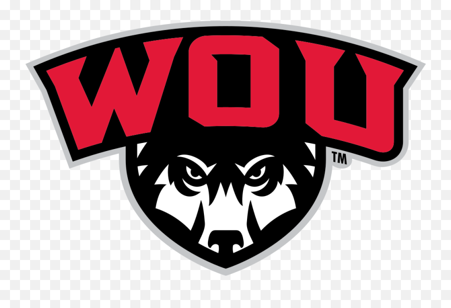 Western Oregon University Colors Ncaa Colors Us Team - Western Oregon University Wolves Emoji,University Of Oregon Logo