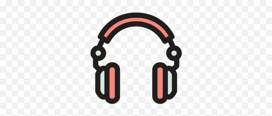 Headset Vector Icons Free Download In Svg Png Format - Headphone Color Png Icon Emoji,Headphones Icon Png