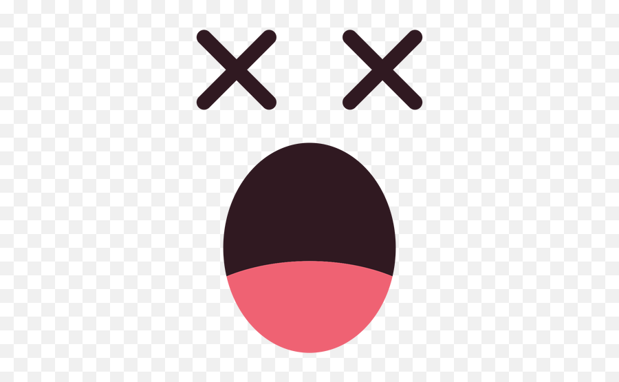 Shocked Emoticon Face Flat - Transparent Png U0026 Svg Vector File Dot Emoji,Scared Face Png