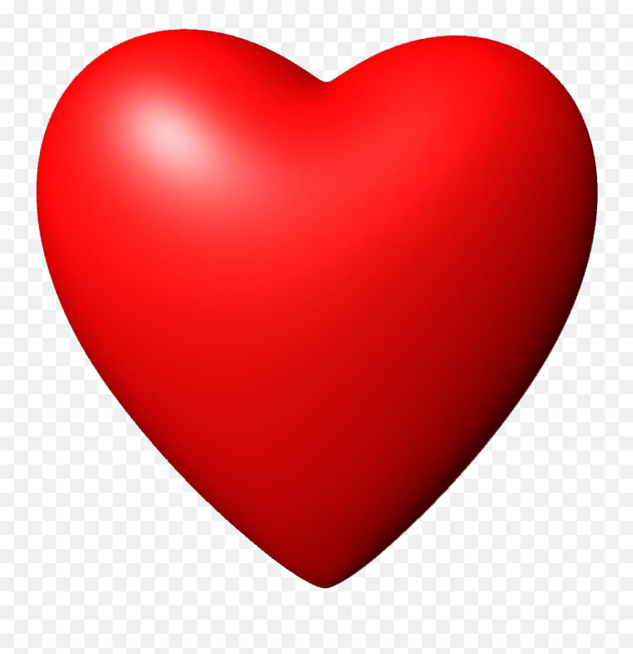 3d Red Heart Png Image - Heart 3d Png Emoji,Heart Png