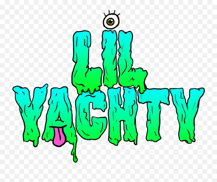 Download Lil Yachty Name Logo - Full Size Png Image Pngkit Emoji,Lil Pump Logo