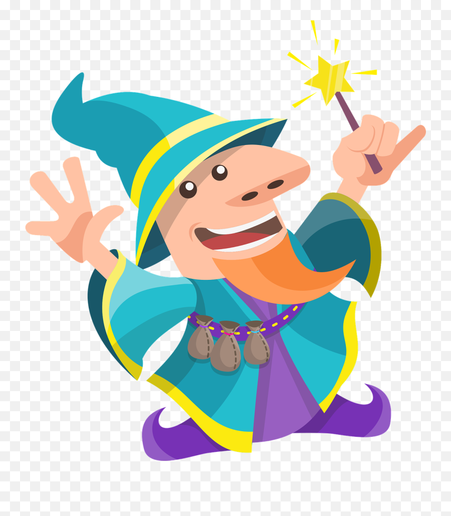 Magic Wizard Stick - Free Vector Graphic On Pixabay Emoji,Magic Show Clipart