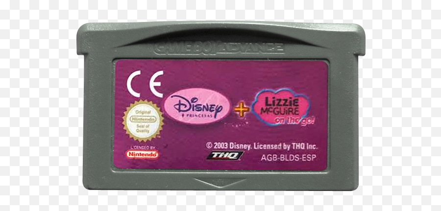 2 Games In 1 Lizzie Mcguire Disney Princesas Gba Emoji,Lizzie Mcguire Logo