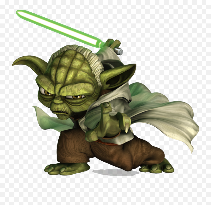 Download Yoda Clone Wars - Star Wars The Clone Wars Yoda Emoji,Yoda Png