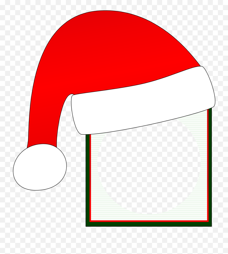 Santa Claus Frame Clipart - Clipart Santa Claus Frame Emoji,Santa Clipart