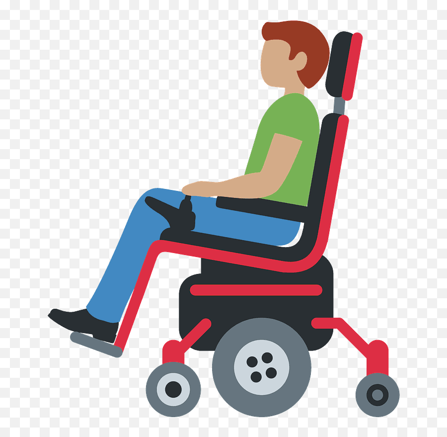 Man In Motorized Wheelchair Emoji Clipart Free Download - Discord Motorized Wheelchair Emoji,Wheelchair Clipart