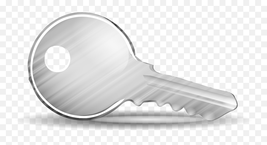 Keys Clipart Gray Keys Gray Transparent Free For Download - Shiny Key Clipart Silver Emoji,Keys Clipart