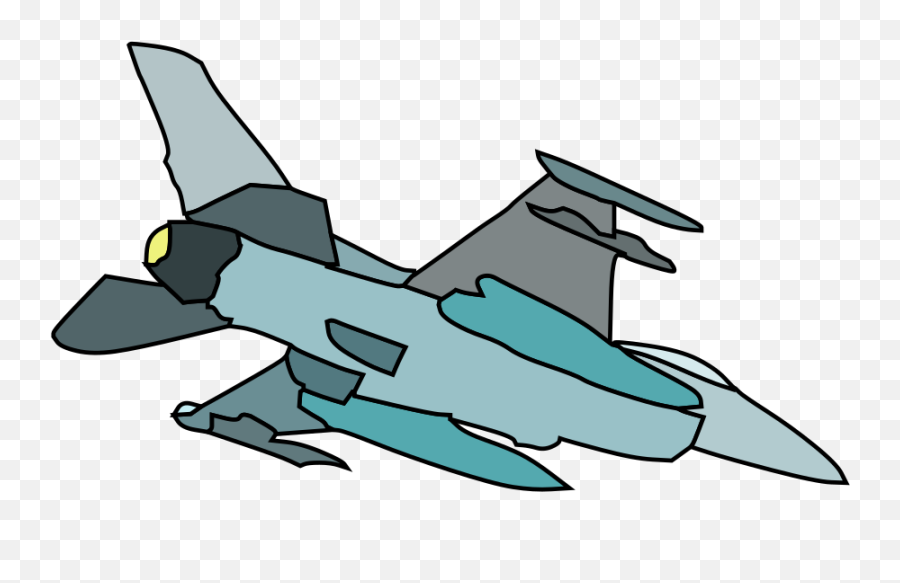 Military Plane Clipart - Cartoon War Plane Png Emoji,Plane Clipart