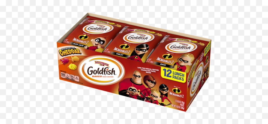 New Incredibles 2 Goldfish Are Now In - Incredibles 2 Goldfish Emoji,Incredibles 2 Logo