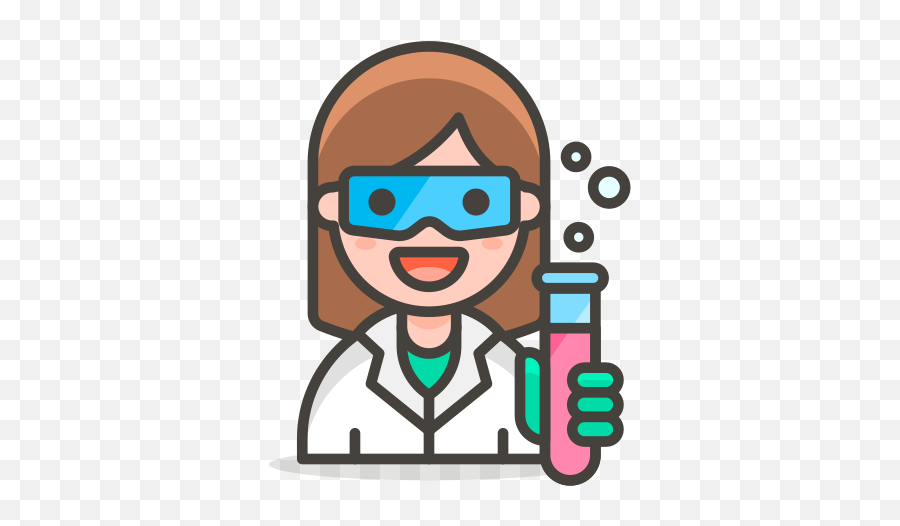 Scientist Woman Icon - Free Download On Iconfinder Scientist Icon Emoji,Women Png