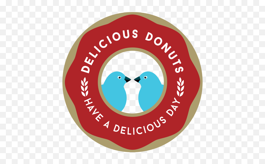 Delicious Donuts U2013 Have A Delicious Day - Language Emoji,Donut Logo